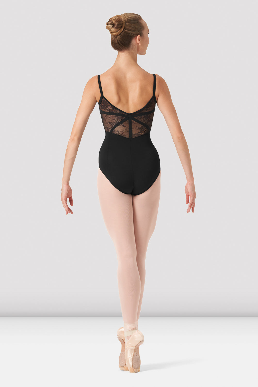 BLOCH Ladies Eyal Lace Camisole Leotard, Black