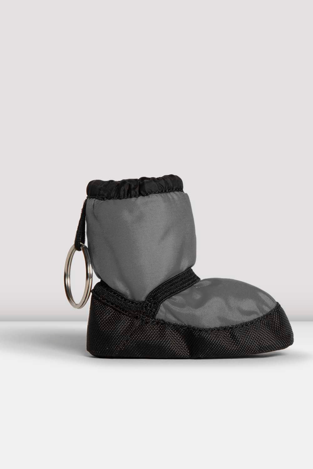 BLOCH Mini Bootie Key Chain, Charcoal Nylon