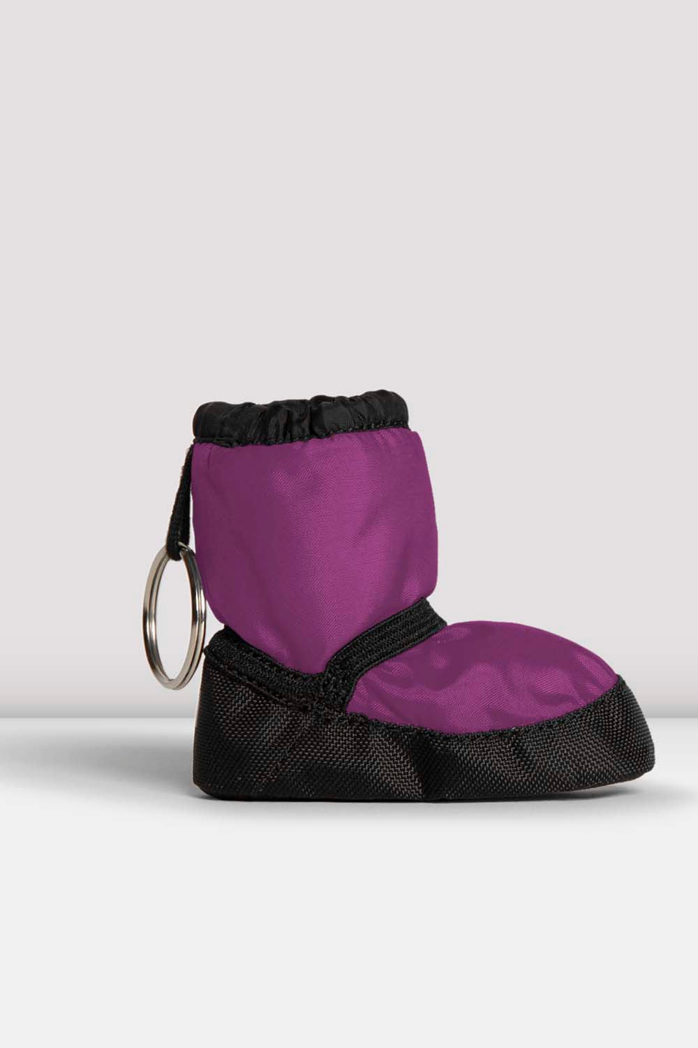 BLOCH Mini Bootie Key Chain, Purple Nylon