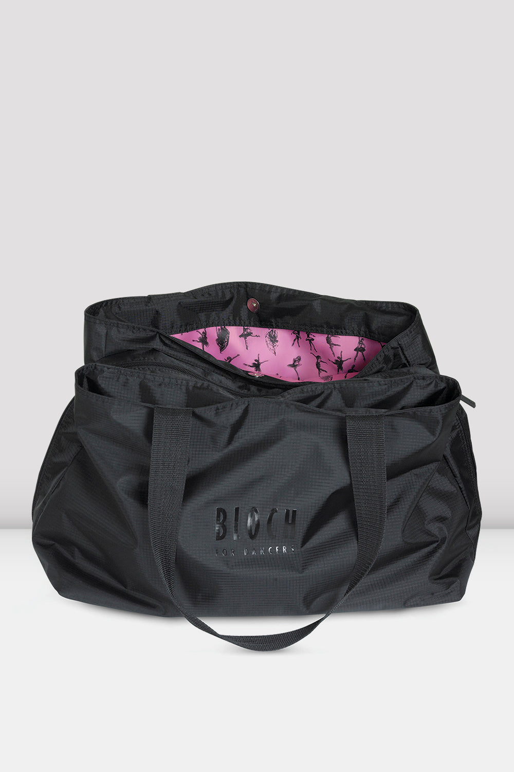 BLOCH Multi-Compartment Tote Bag, Black Nylon