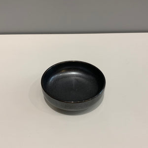 Metallic Black Japanese Dipping Bowl