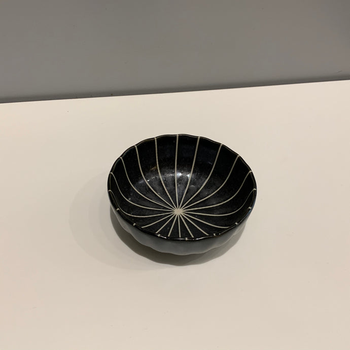 Small Lined Japanese Bowl
