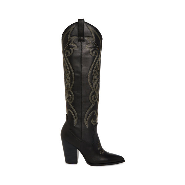 Lasso Boot BLACK Steve Madden UK