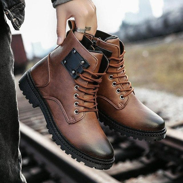 classic style hiking boots