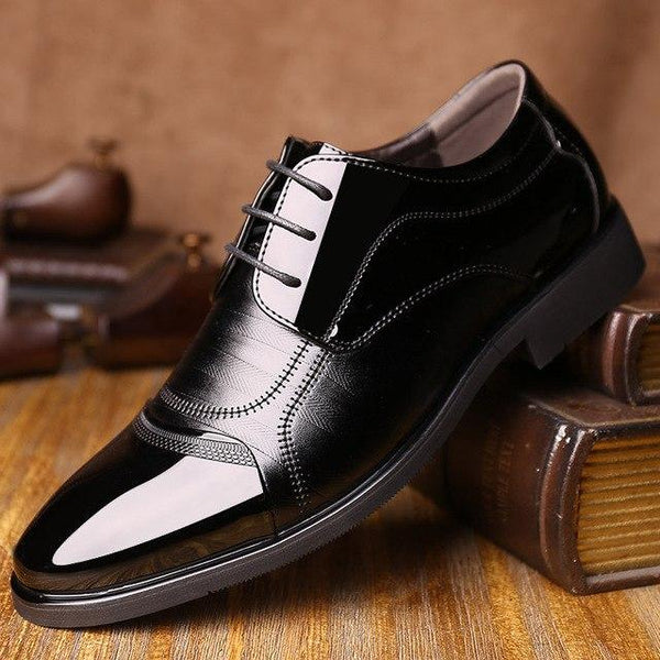 mens patent leather dress shoes