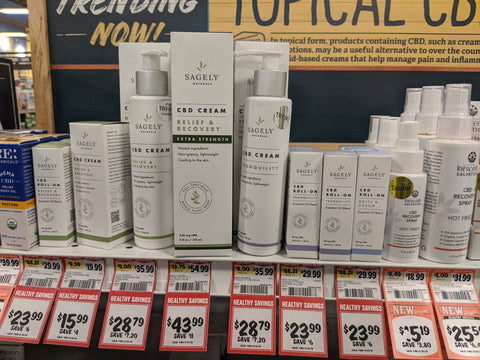 Sprouts overpriced CBD products