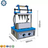 Mashine za kutengeneza biscuit za koni corn ice cream wafer biscuit forming machine