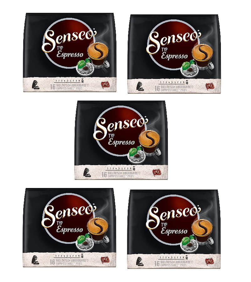 PapoeaNieuwGuinea prachtig tabak 5xPacks SENSEO COFFEE PADS - Type Espresso - 80 Pads **FREE SHIPPING** –  Eurodeal.shop