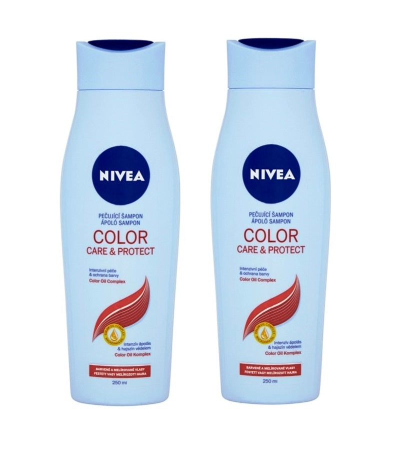 2xPack Nivea Color Care & Protect Shampoo with Macadamia Oil 500 ml – Eurodeal.shop