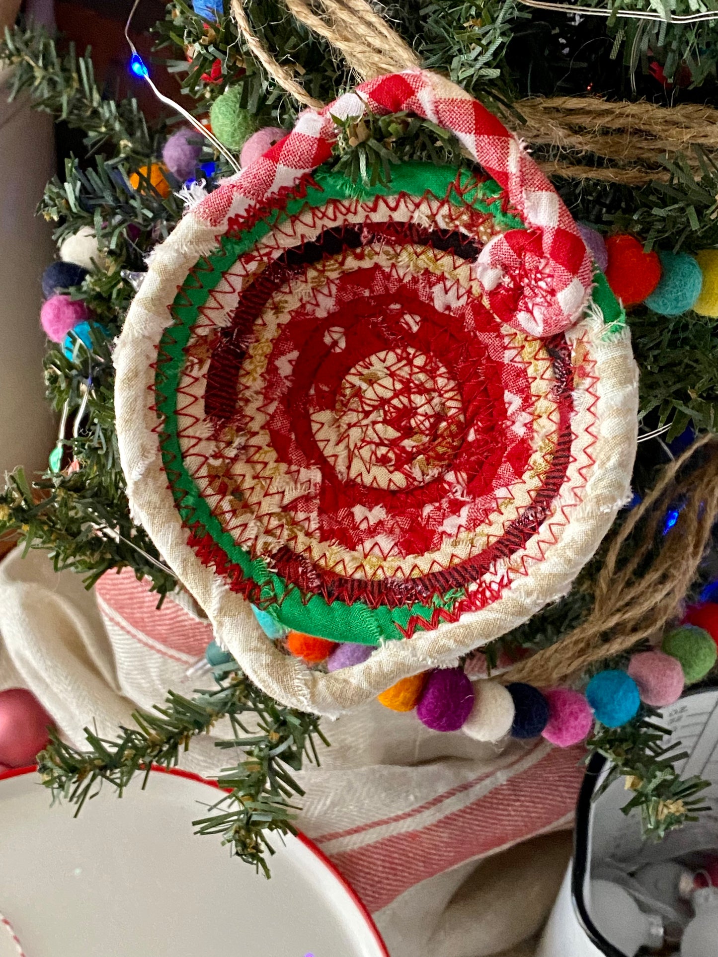 Miniature Egg Basket Ornament/Decoration