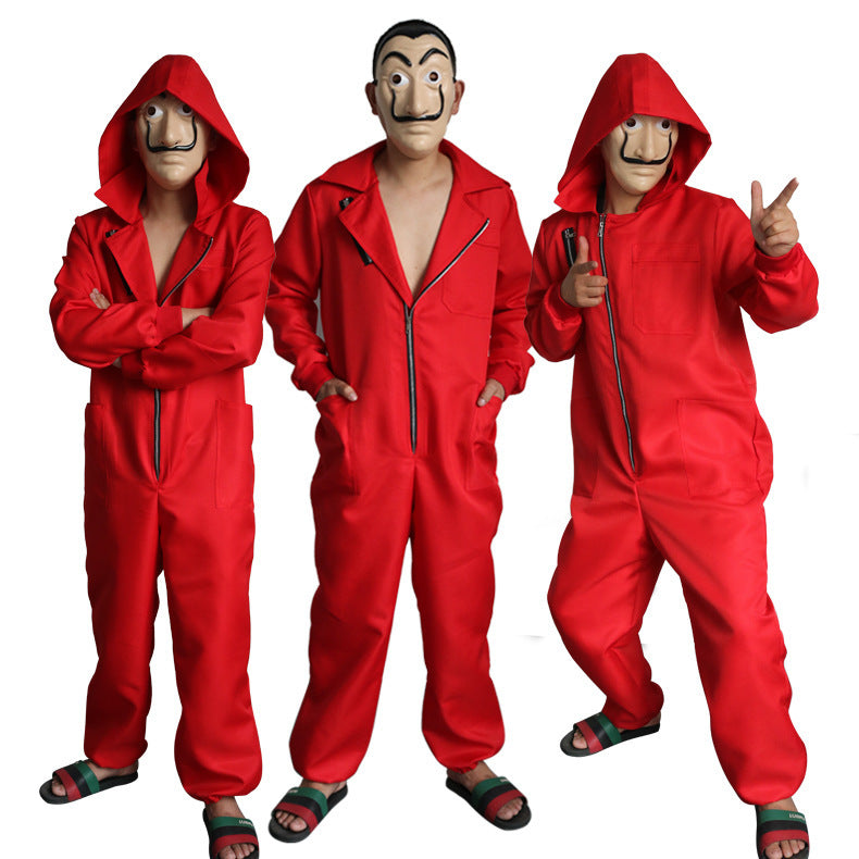 red jumpsuit halloween