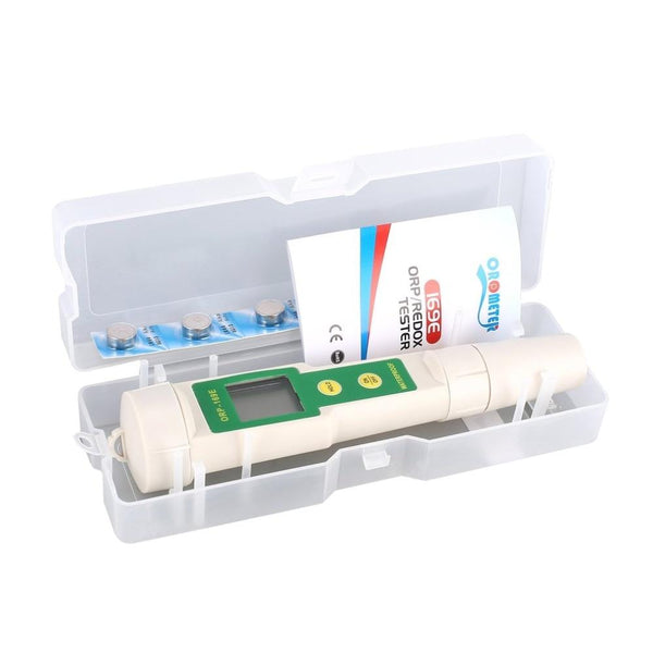 2019 Professional High Accuracy Digital Water Quality Monitor Pen, ORP/REDOX Tester Tool for Aquarium, Pool, Laboratory, Hydrogen, Hydroponics | Water Disinfection Testing Device. Oxidation Reduction Potential Measurement Machine | Best Portable Pocket ORP Meter | Negative Potential Pen | Buy Online Order Purchase Price Sale