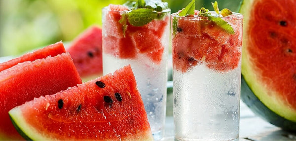 watermelon mint fruit infused water recipe water bottle infuser