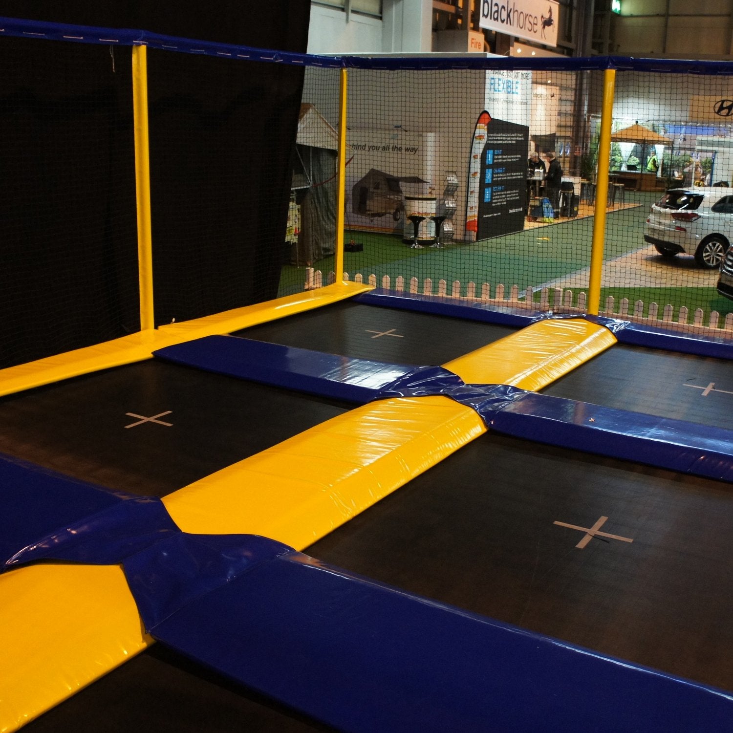 Multifield Commercial Trampoline Trampolines For Family Attractions Playgrade Trampolines