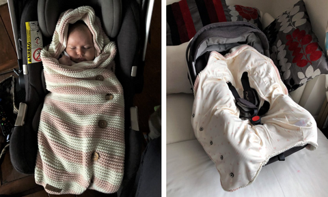 Kura Organics Baby Travel Blanket