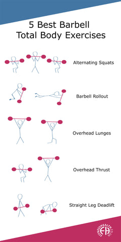 5 Best Barbell Total Body Exercises