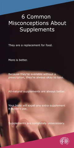 6 Common Misconceptions About Supplements