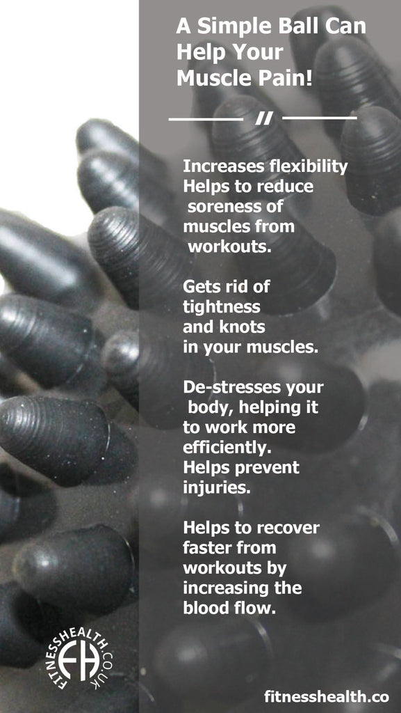 A Simple Massage Ball Can Help Your Muscle Pain!