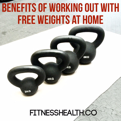 Benefits of Working Out With Free Weights at Home
