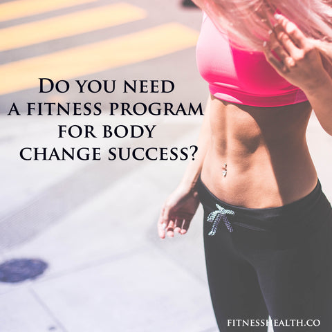 Do you need a fitness program for body change success?