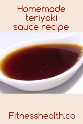 Homemade teriyaki sauce