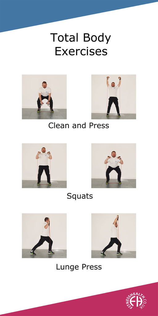 Resistance total body exercises 