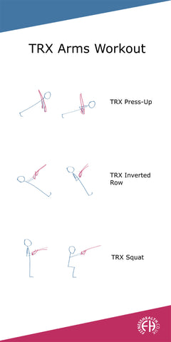 TRX arm exercises 