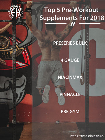 Top 5 Pre-Workout Supplements For 2018