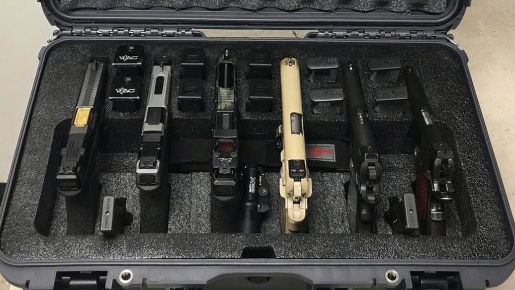 Nanuk 935 6 Up Gun Case Custom Foam