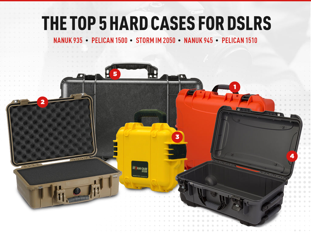 Top 5 Hard Cases for DSLRs