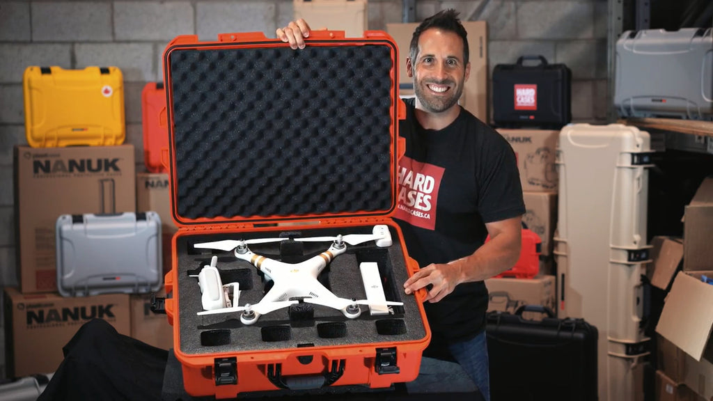 Nanuk 945 DJI Phantom in Red