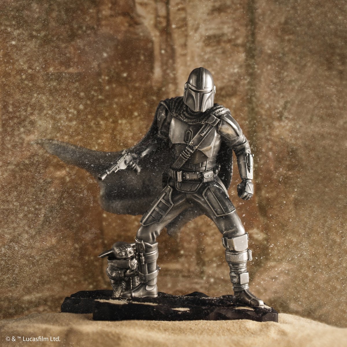 figurine star wars mandalorian