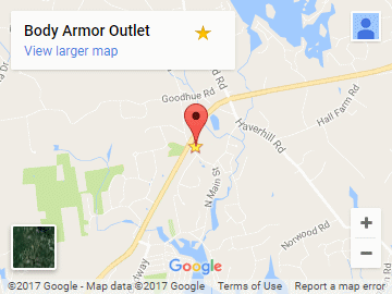 Map to Body Armor Outlet