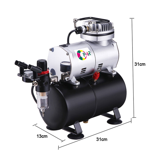 Details about   OPHIR 220V Air Compressor with Tank Fan for Airbrush Kit 