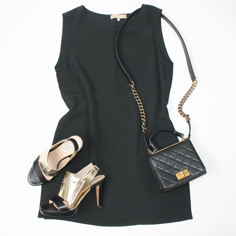 LBD with a Statement shoe