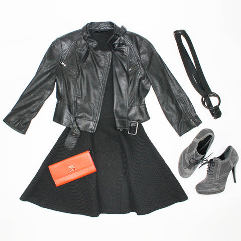 Add an Edge to your LBD with Leather