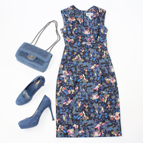 Erdem Dress and YSL Shoes