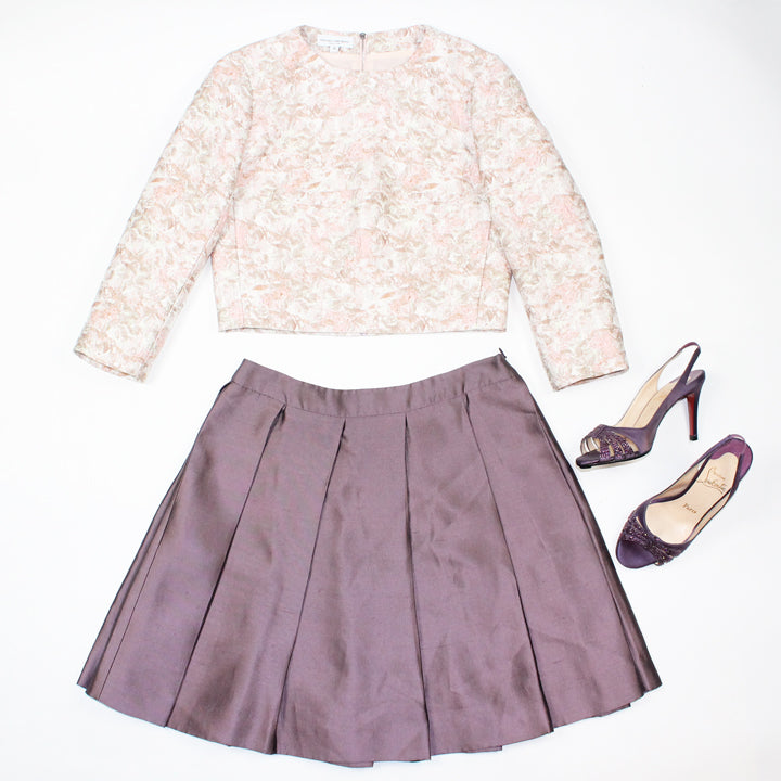 Miu Miu Skirt Christian Louboutin Shoes