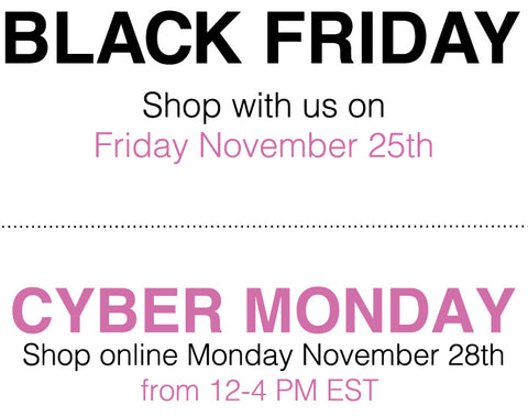 Black Friday Cyber Monday Luxury Consignment Sale NYC
