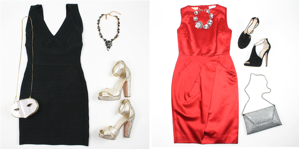 Holiday Party Outfits at michael's consignment shop for women