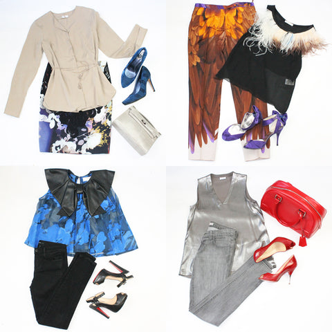 designer luxury consignment outfits 