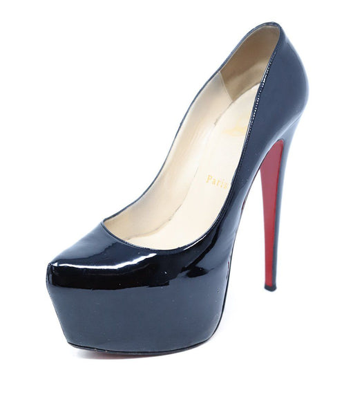 patent leather platform heels