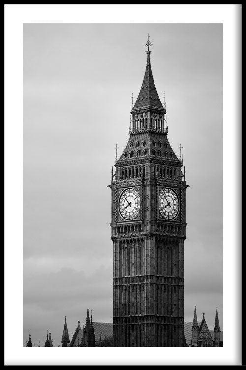 recorder Modernisering Lezen Architectuur poster van Londen - Big Ben kopen | Walljar.com