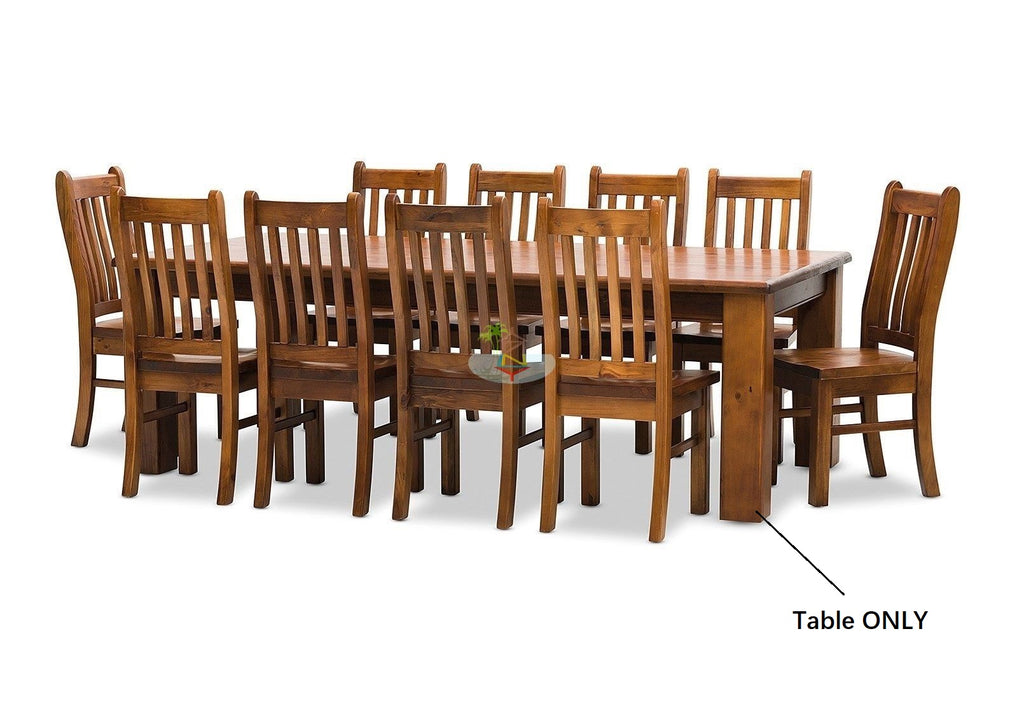 Fantastic twenty excitement Felton# NZ Pine Chunky Dining Table | 2.4M – YNL Furniture