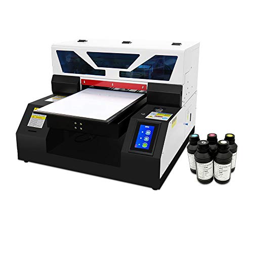Full Automatic A4 UV Printer Flatbed Small UV Printers with RIP 9.0 fo - Eco home