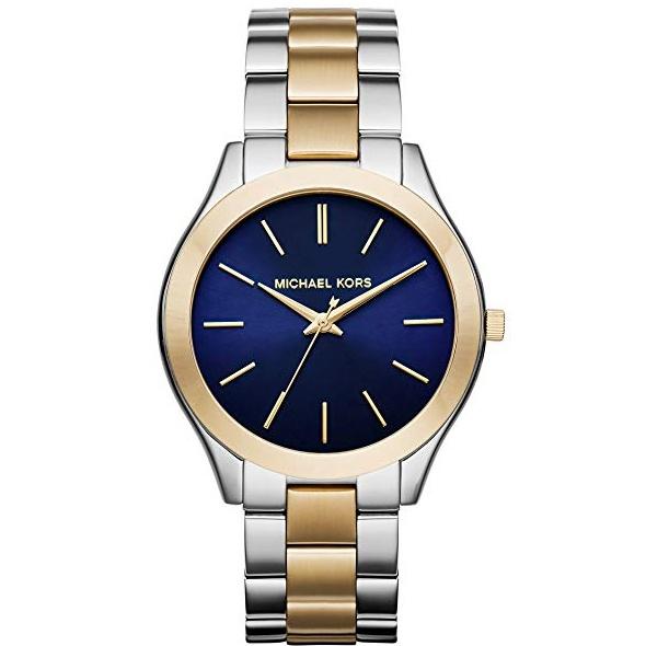 michael kors slim runway watch silver