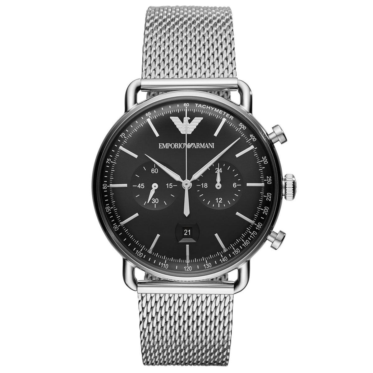 emporio armani aviator watch