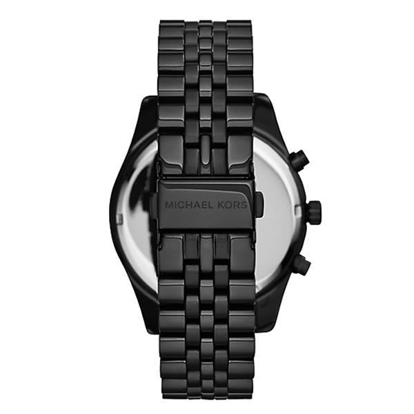 michael kors black lexington watch