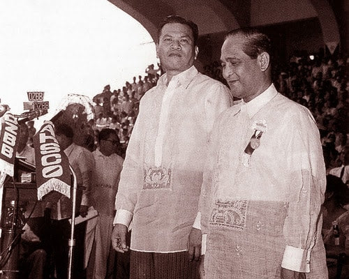 President Ramon Magsaysay Barong Tagalog