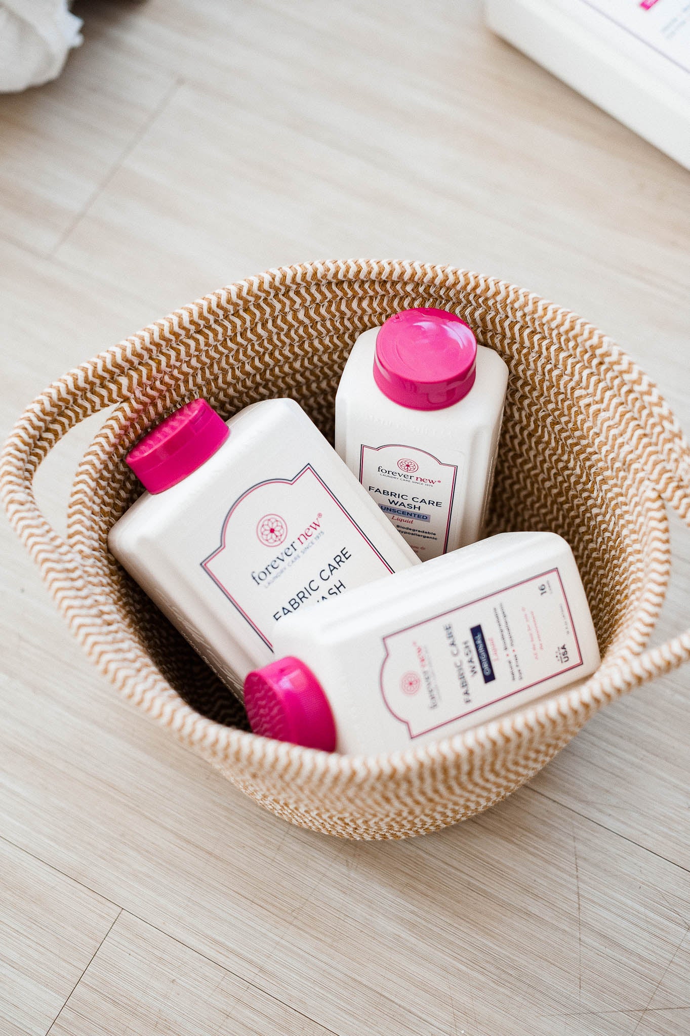 Forever new products in a basket